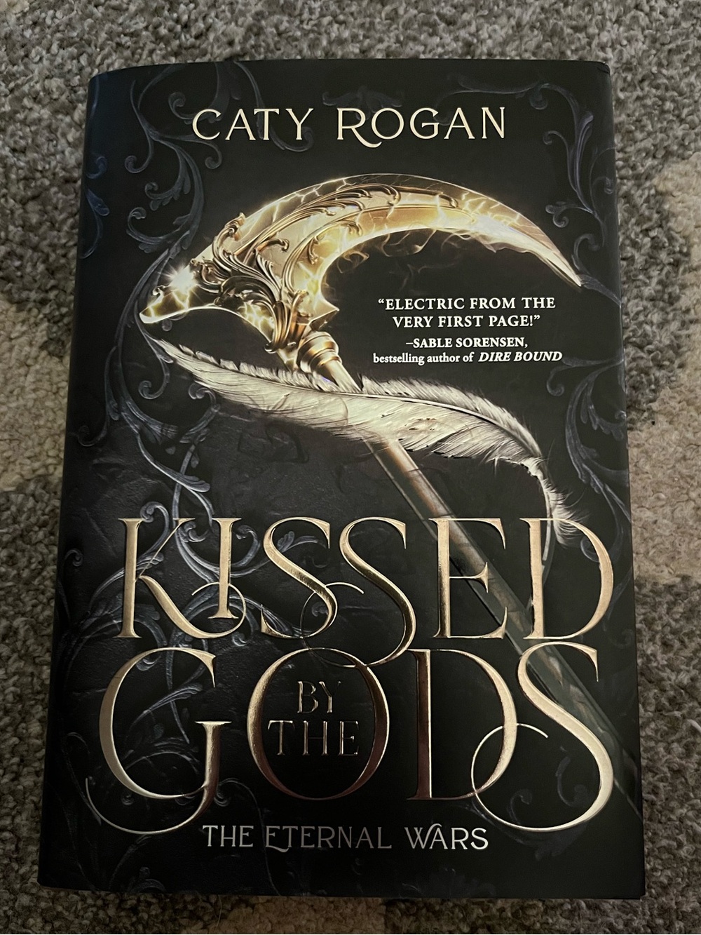 Kissed by the Gods by Caty Rogan